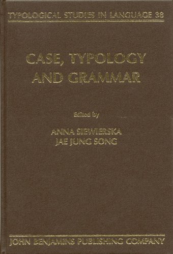 Case, Typology and Grammar: In Honor of Barry J. Blake