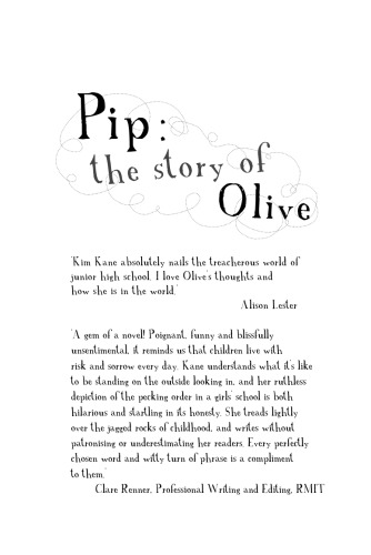 Pip: The Story of Olive