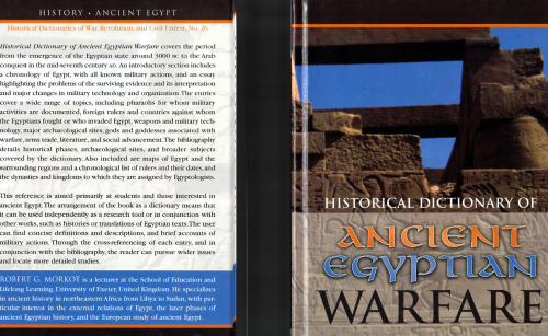 Historical Dictionary of Ancient Egyptian Warfare