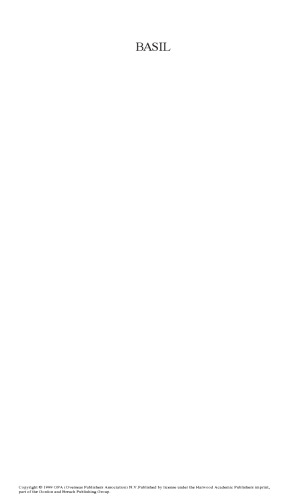 Basil: The Genus Ocimum (Medicinal and Aromatic Plants - Industrial Profiles)