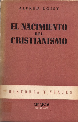 El nacimiento del cristianismo