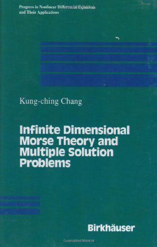 Infinite dimensional Morse theory and multiple solution problems