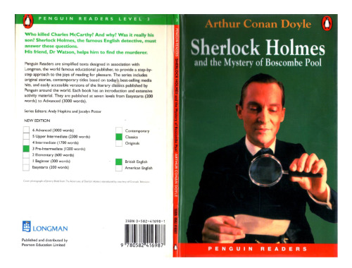 Sherlock Holmes and the Mystery of Boscombe Pool (Penguin Readers, Level 3)