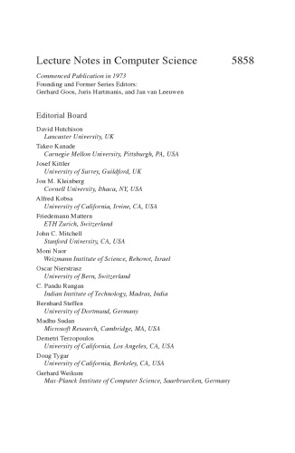 Rule Interchange and Applications: International Symposium, RuleML 2009, Las Vegas, Nevada, USA, November 5-7, 2009. Proceedings