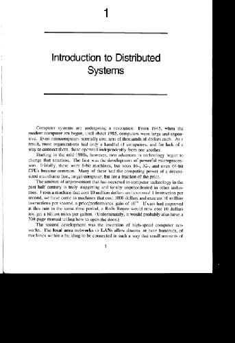 Introduction to distributed systems