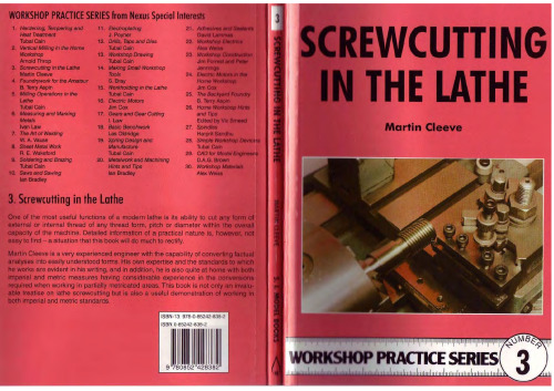 Screwcutting in the Lathe