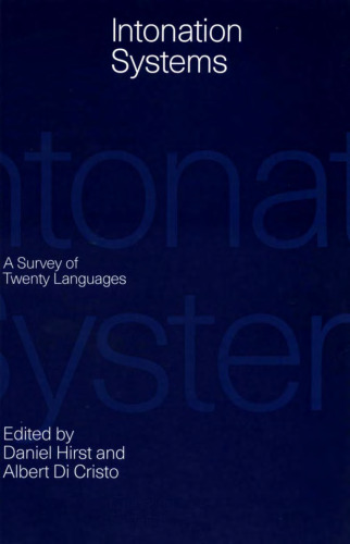 Intonation Systems: A Survey of Twenty Languages