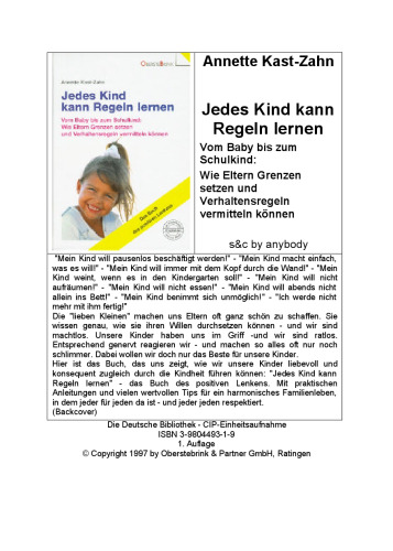 Jedes Kind kann Regeln lernen