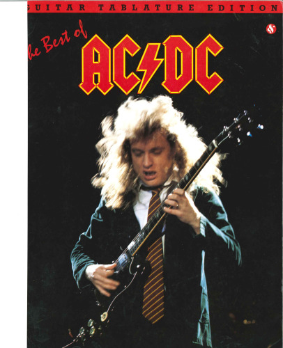 The Best of AC DC: Guitar Tab (Music Sales America)