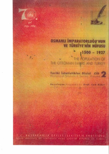 Tarihi İstatistikler Serisi Cilt  2