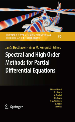 Spectral and High Order Methods for Partial Differential Equations: Selected papers from the ICOSAHOM '09 conference, June 22-26, Trondheim, Norway