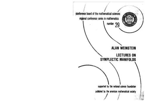 Lectures on symplectic manifolds
