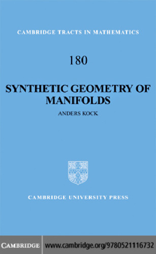 Synthetic Geometry of Manifolds