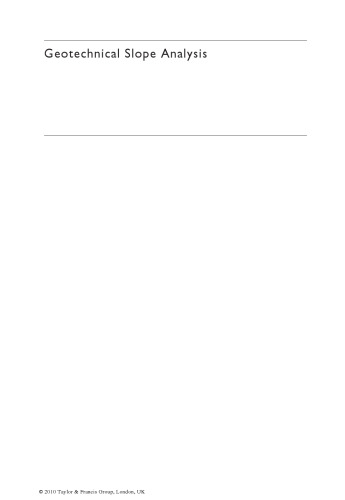 Geotechnical Slope Analysis