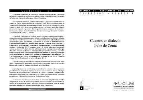 Cuentos en dialecto árabe de Ceuta