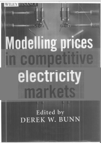 Modelling Prices in Competitive Electricity Markets (The Wiley Finance Series)