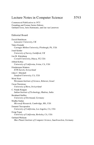 Ad-Hoc, Mobile and Wireless Networks: 8th International Conference, ADHOC-NOW 2009, Murcia, Spain, September 22-25, 2009 Proceedings