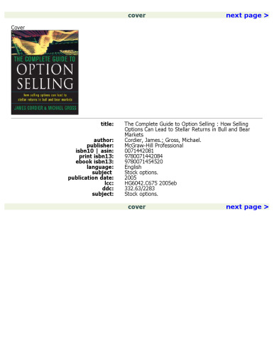 The Complete Guide to Option Selling