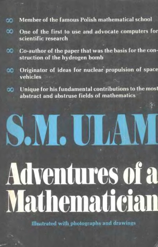 Adventures of a Mathematician