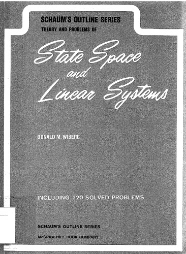Schaum's Outline of Theory and Problems of State Space and Linear Systems