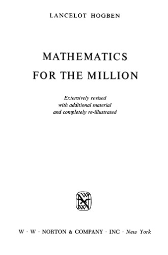 Mathematics for the Million