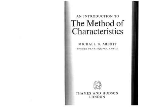 An introduction to the method of characteristics