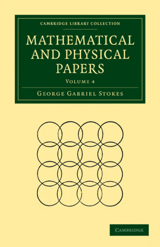 Mathematical and Physical Papers, Volume 4