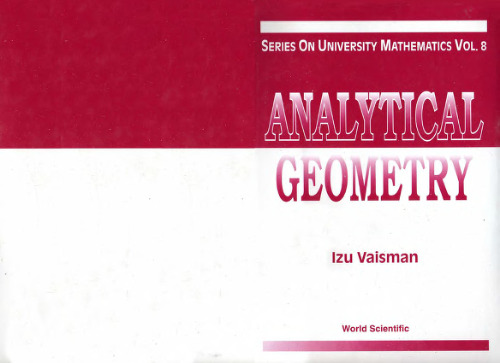 Analytical Geometry (Series on University Mathematics)
