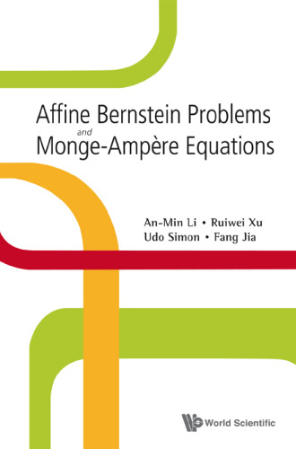 Affine Bernstein Problems and Monge-Ampère Equations