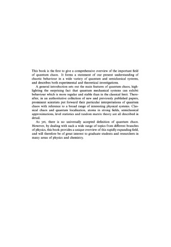 Quantum Chaos: Between Order and Disorder