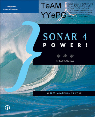 SONAR 4 Power!