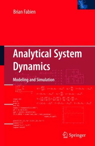 Analytical System Dynamics: Modeling and Simulation