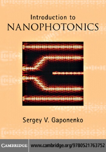 Introduction to Nanophotonics