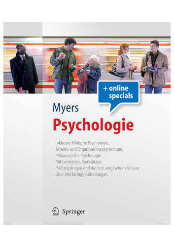 Psychologie (Springer-Lehrbuch)