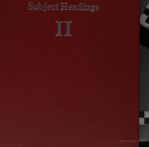 Library of Congress subject headings