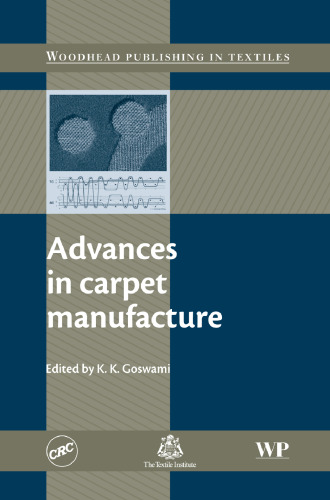 Advances in Carpet manufacture