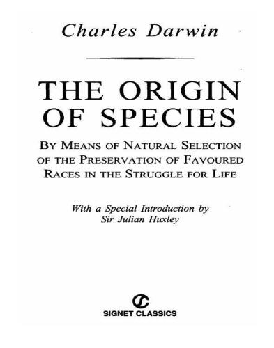 The Origin Of Species: 150th Anniversary Edition