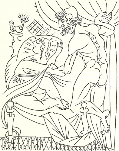 The Odyssey; a modern sequel. Translation into English verse, introd., synopsis, and notes by Kimon Friar. Illus. by Ghika