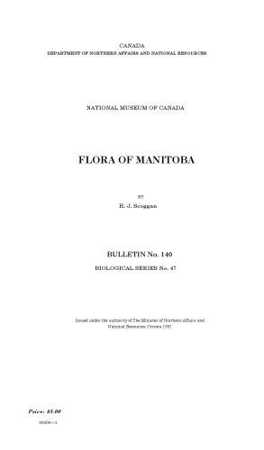 Flora of Manitoba..