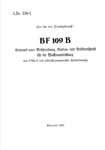 Bf 109 B mit Iumo 210 D