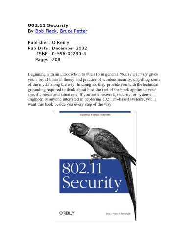 802.11 Security 