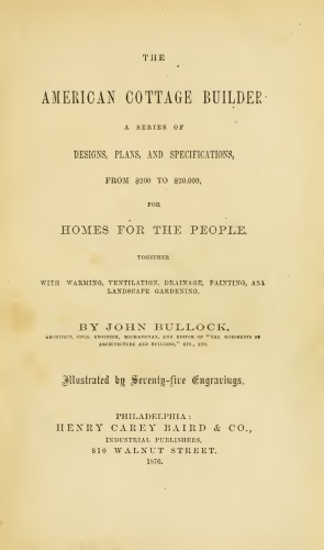 The american cotege builder