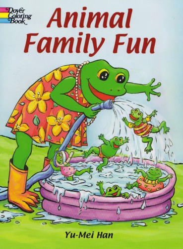 Animal Family Fun Coloring Book (Dover Pictorial Archives) 