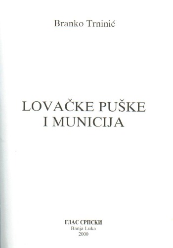 Lovacke Puske I Municija 