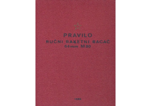 Pravilo Rucni Raketni Bacac 64 mm M80