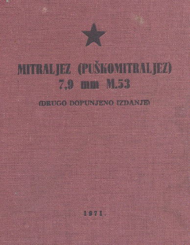 Mitraljez (Puskomitraljez) 7,9 mm M.53