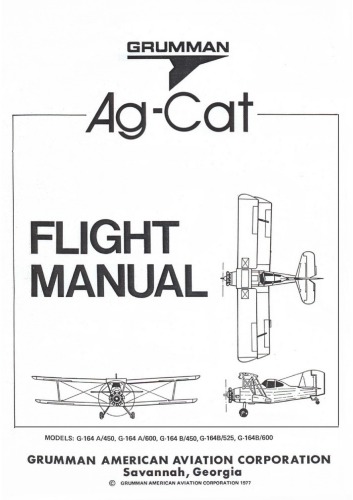 Grumman Ag-Cat Flight Manual