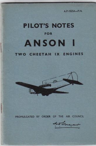 Pilots Notes for Anson I
