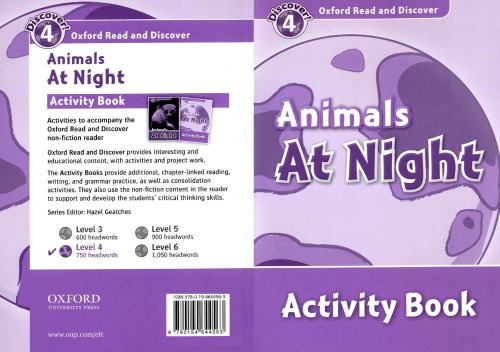 Animals at Night Activity Book 