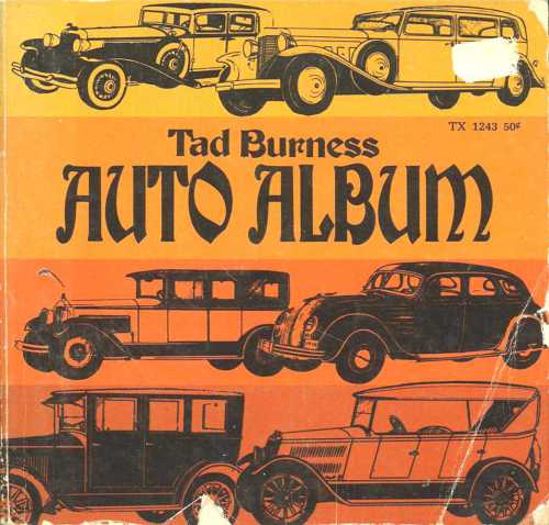Auto Album-Tad Bruness 